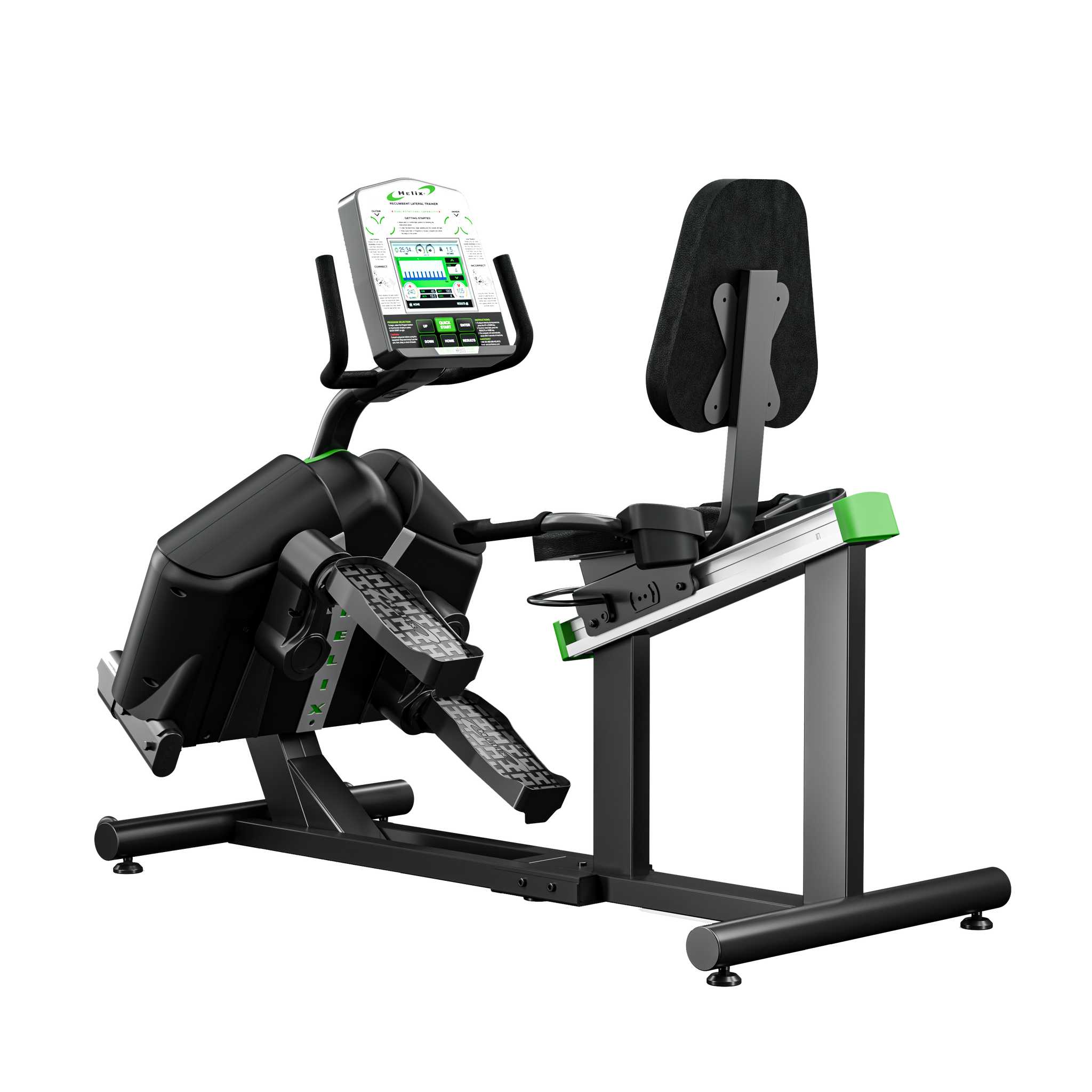 New for 2025 Helix Recumbent Lateral Trainer