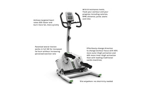 elliptical-cardio-machine- Eco Essential Lateral Trainer - H905