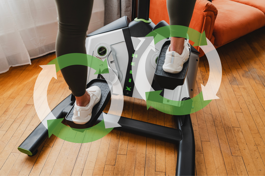 Helix® Lateral Elliptical l Train in 3 Planes of Motion – Helix Fitness