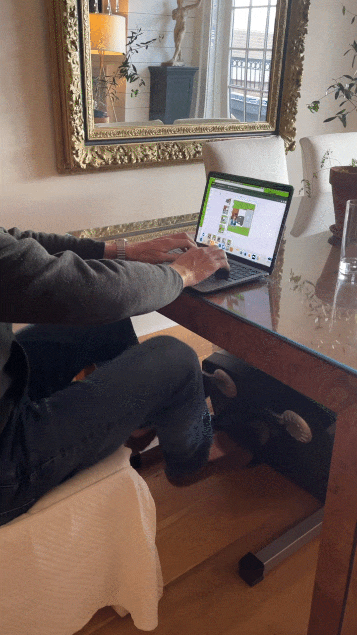 elliptical-cardio-machine- TheraScoop Lateral Trainer SC300