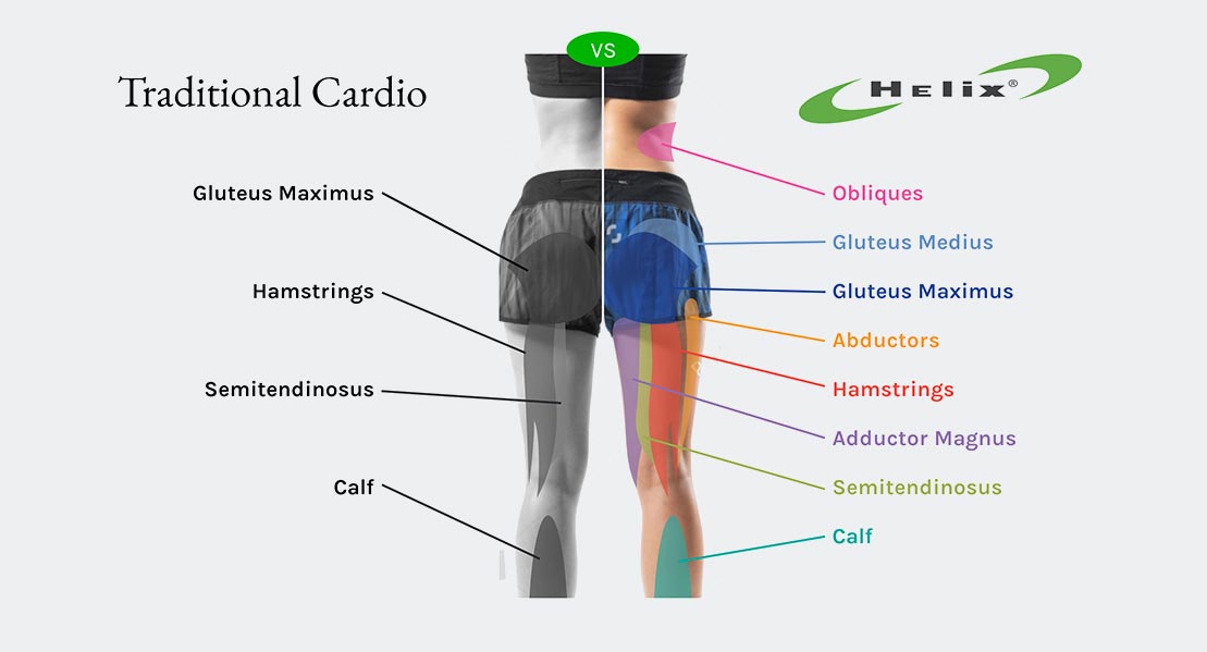Recumbent Lateral Elliptical (New for 2025) – Helix Fitness